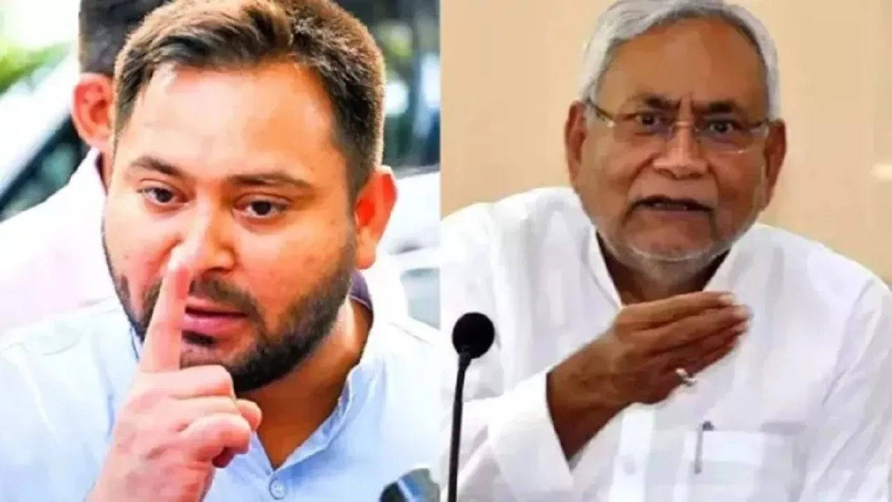 tejashwi on nitish