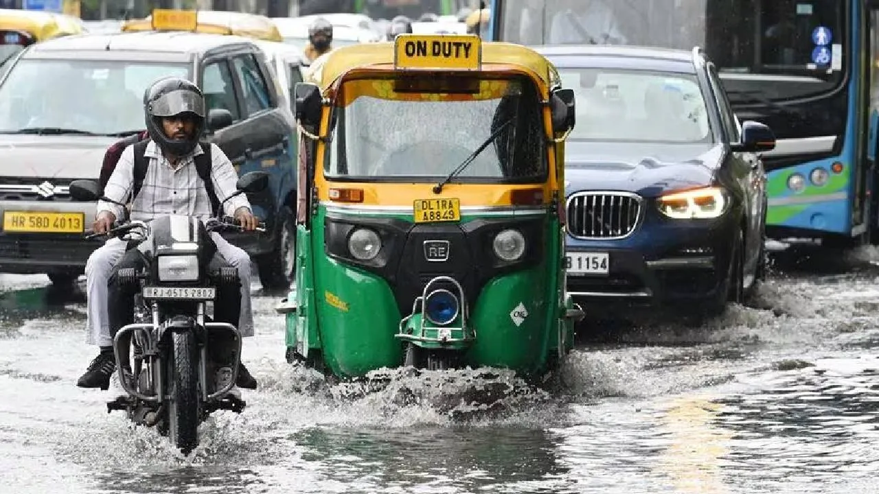 delhi rain