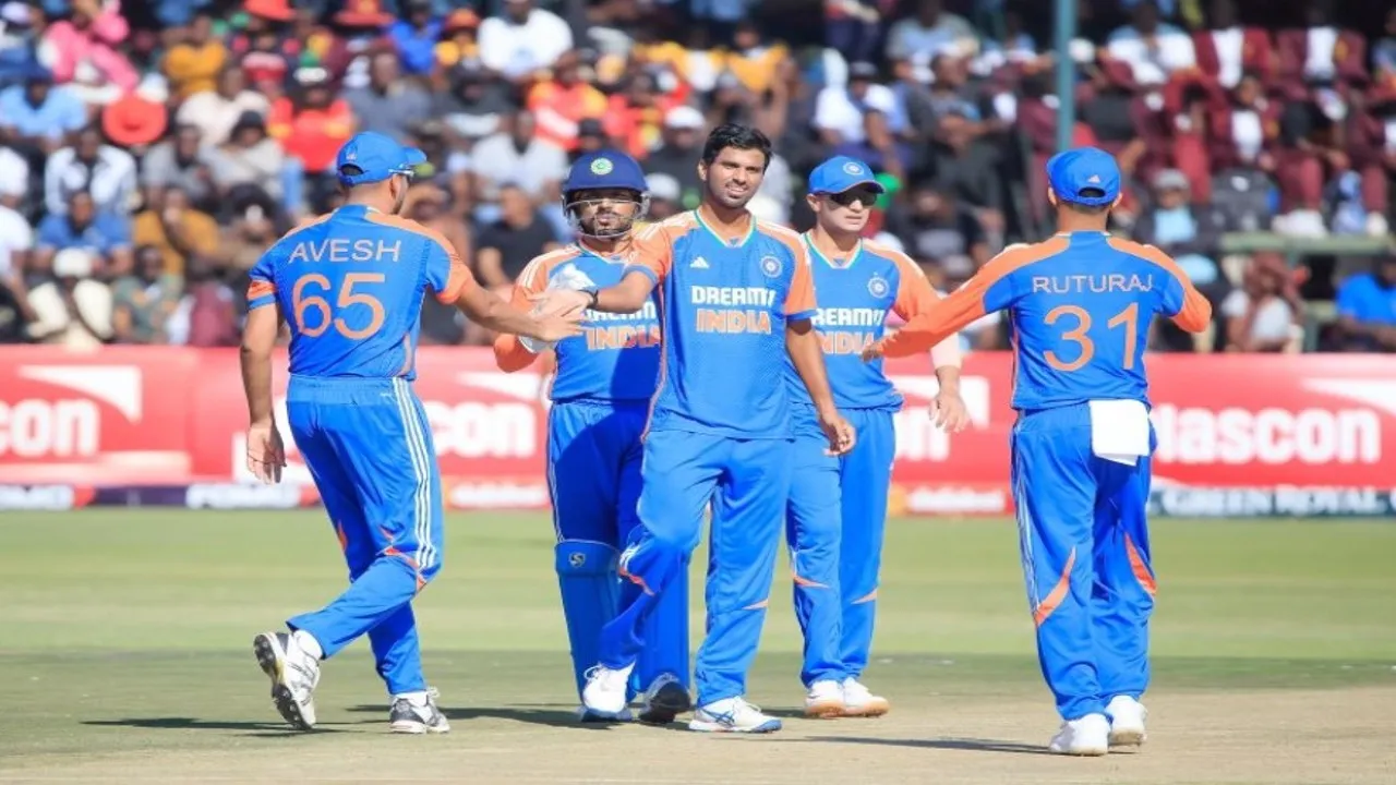IND vs ZIM 2nd T20 Highlight