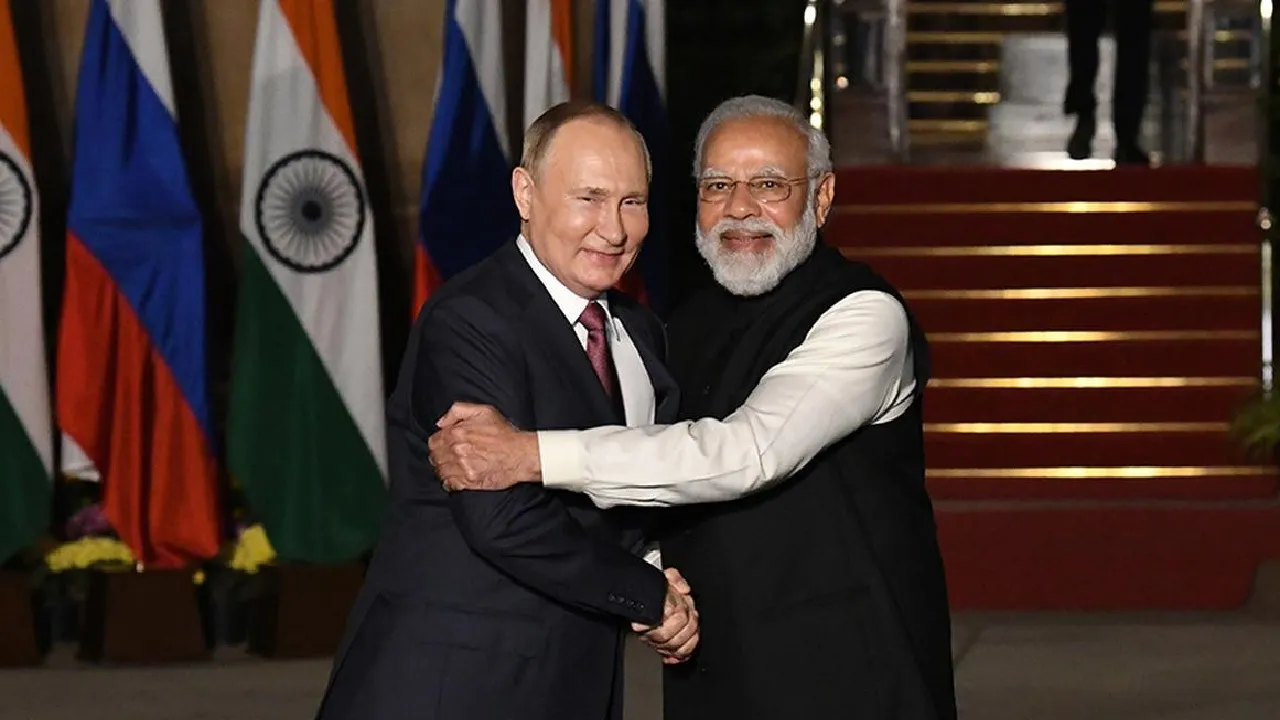 modi and putin