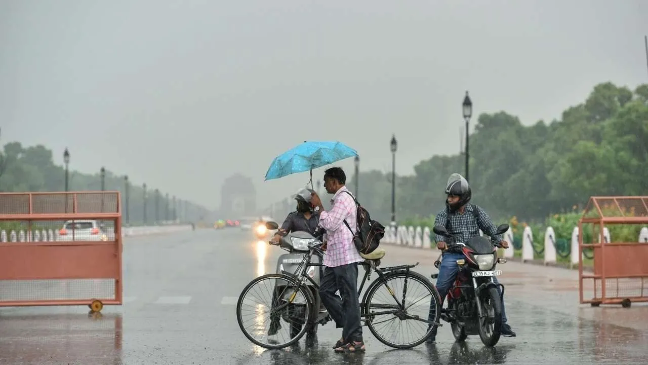 delhi rain