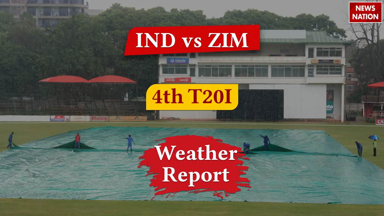 IND vs ZIM Weather Update