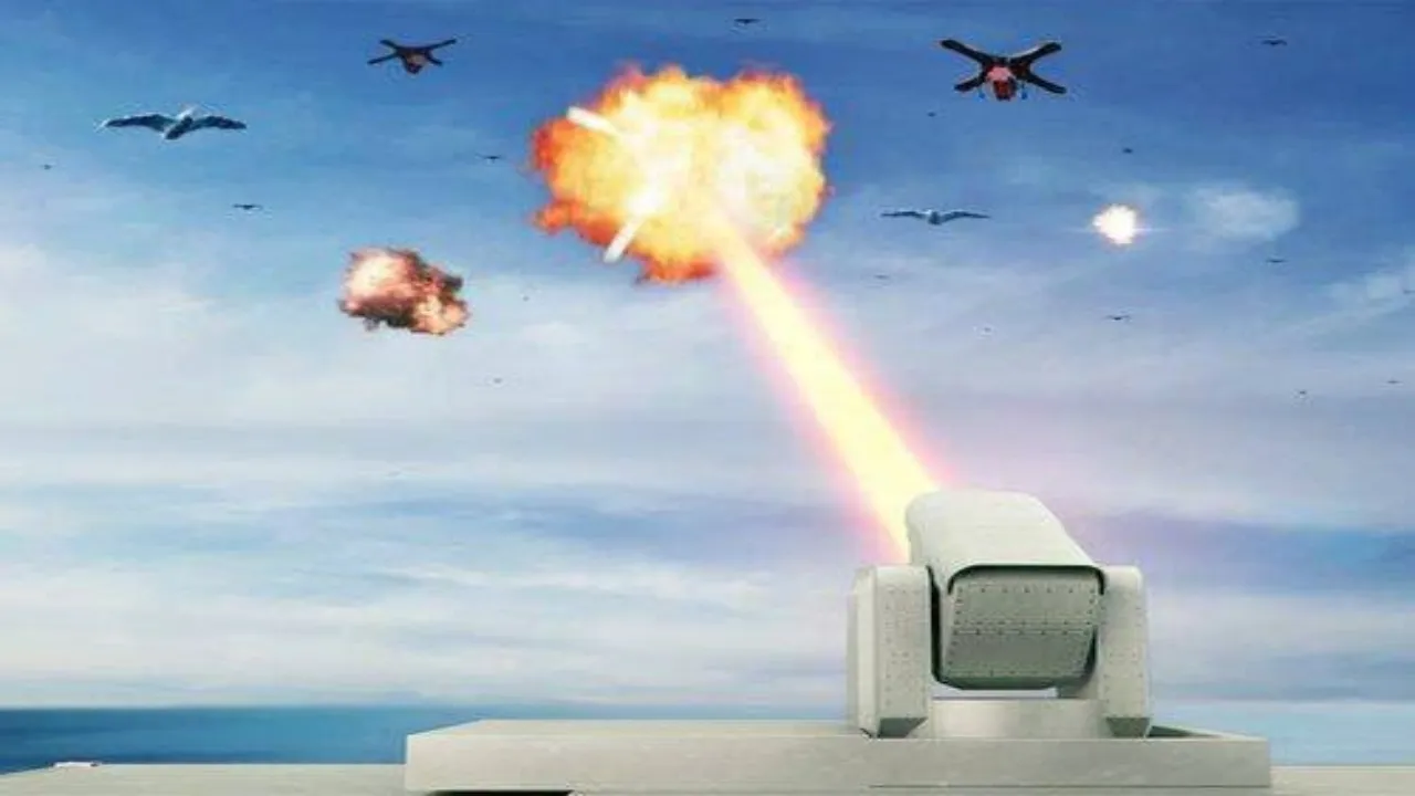 laser weapon