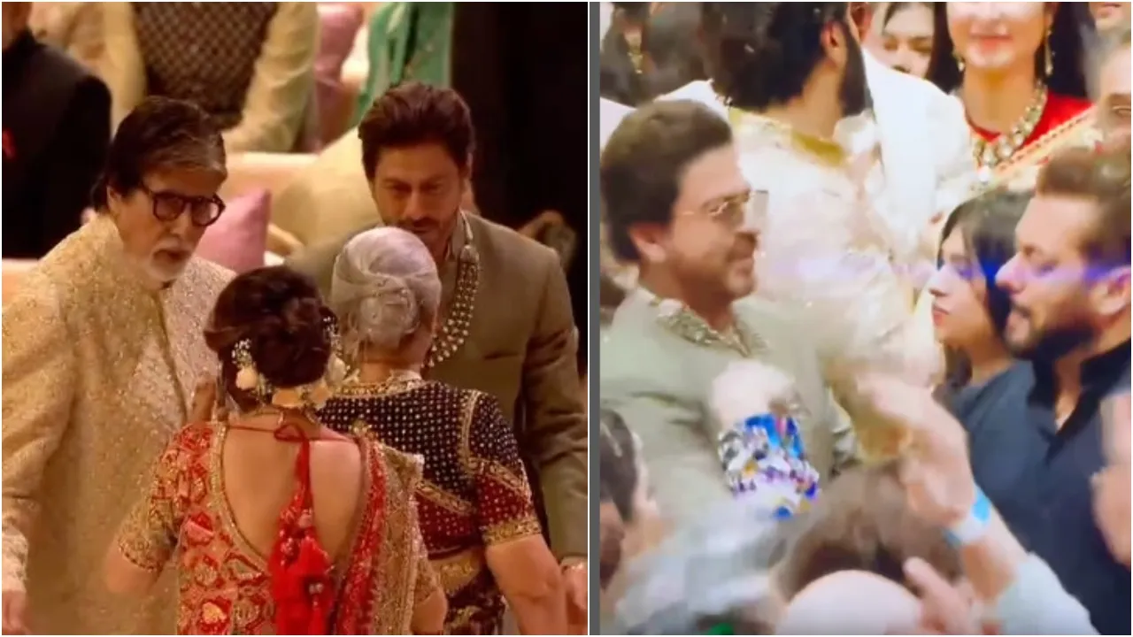 Shah Rukh Khan At Ambani Wedding