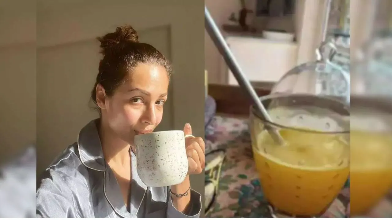 Malaika Arora Morning Drink