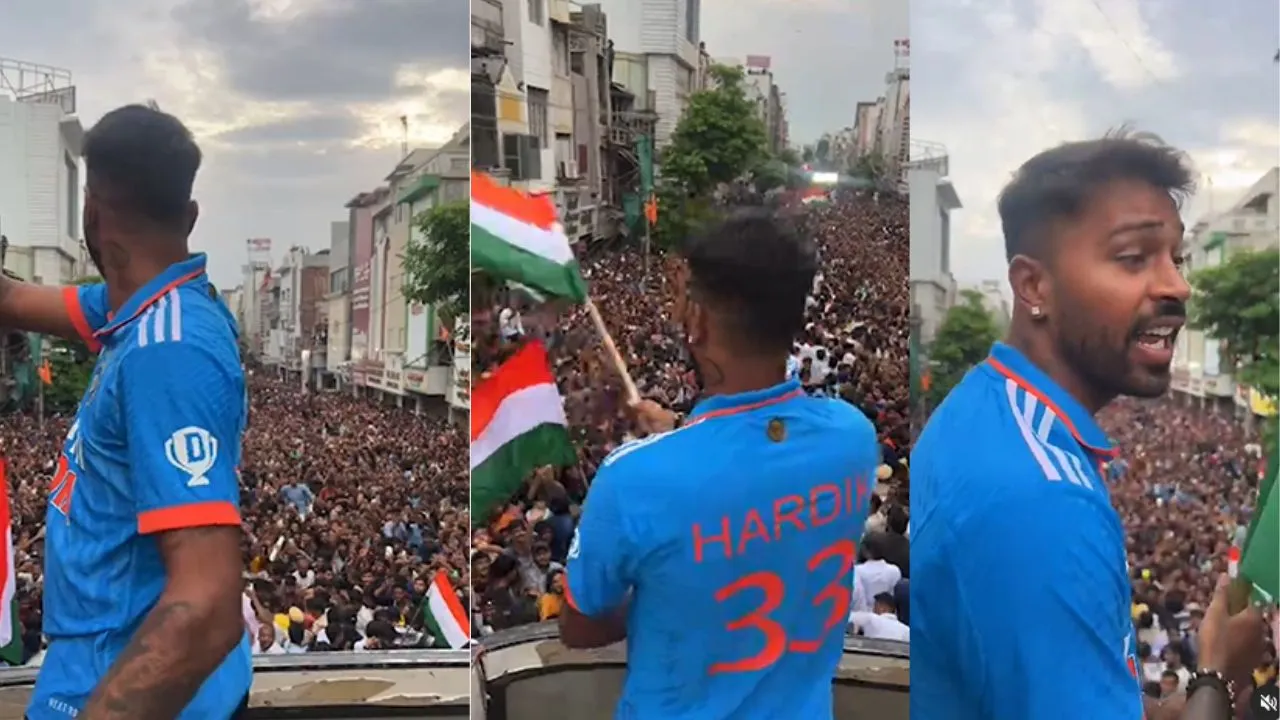 Hardik Pandya Grand Welcome