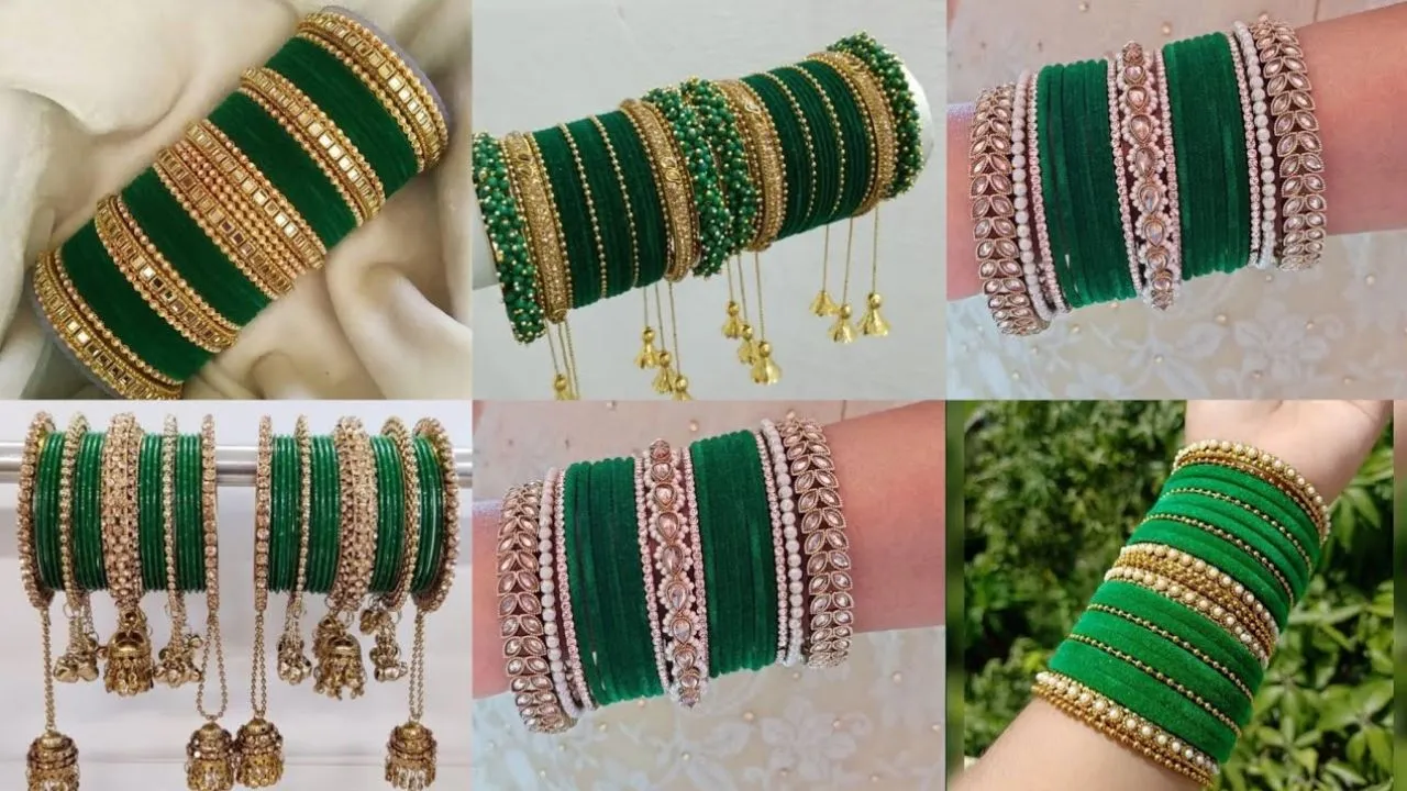 green bangles for sawan 2024