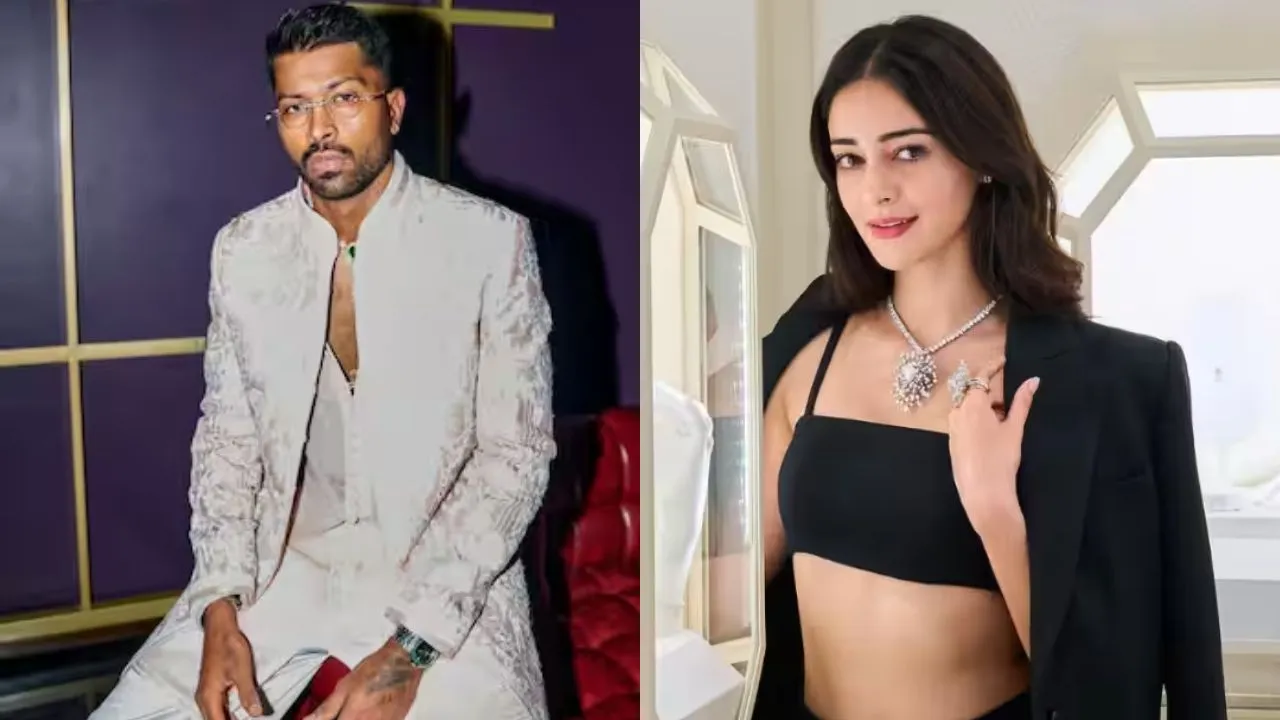 Hardik Pandya Ananya Panday follow each other on instagram