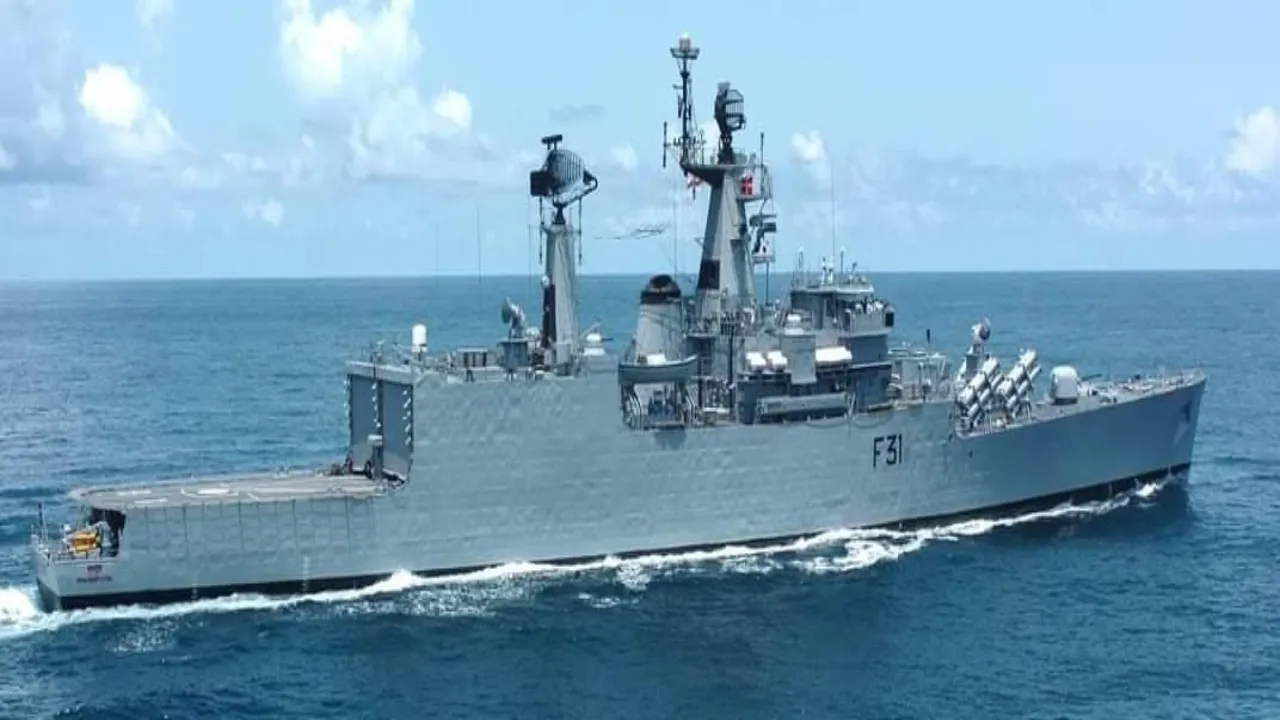 INS Brahmaputra Fire Incident