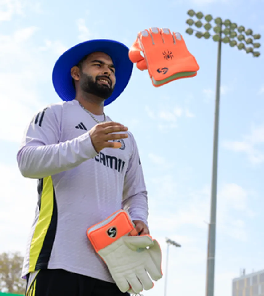 Dubai: Team India during a practice session ahead of the ICC Champions Trophy 2025
