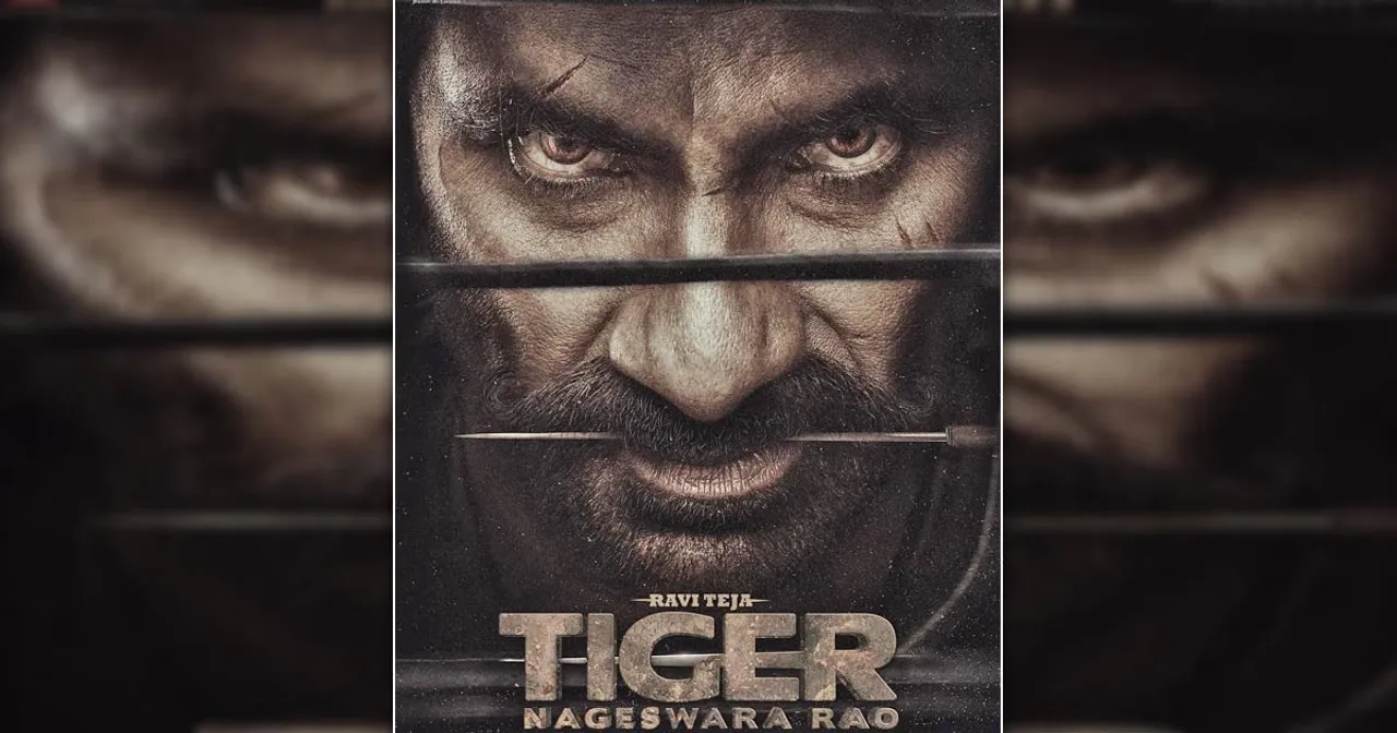 Catch a Glimpse of Ravi Teja's Tiger Nageswara Rao in First Look