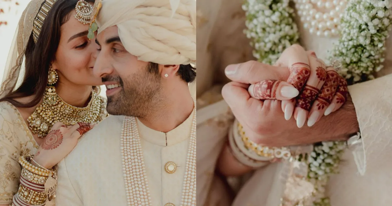 Kiara Advani and Alia Bhatt's Sweet and Simple Mehndi Designs