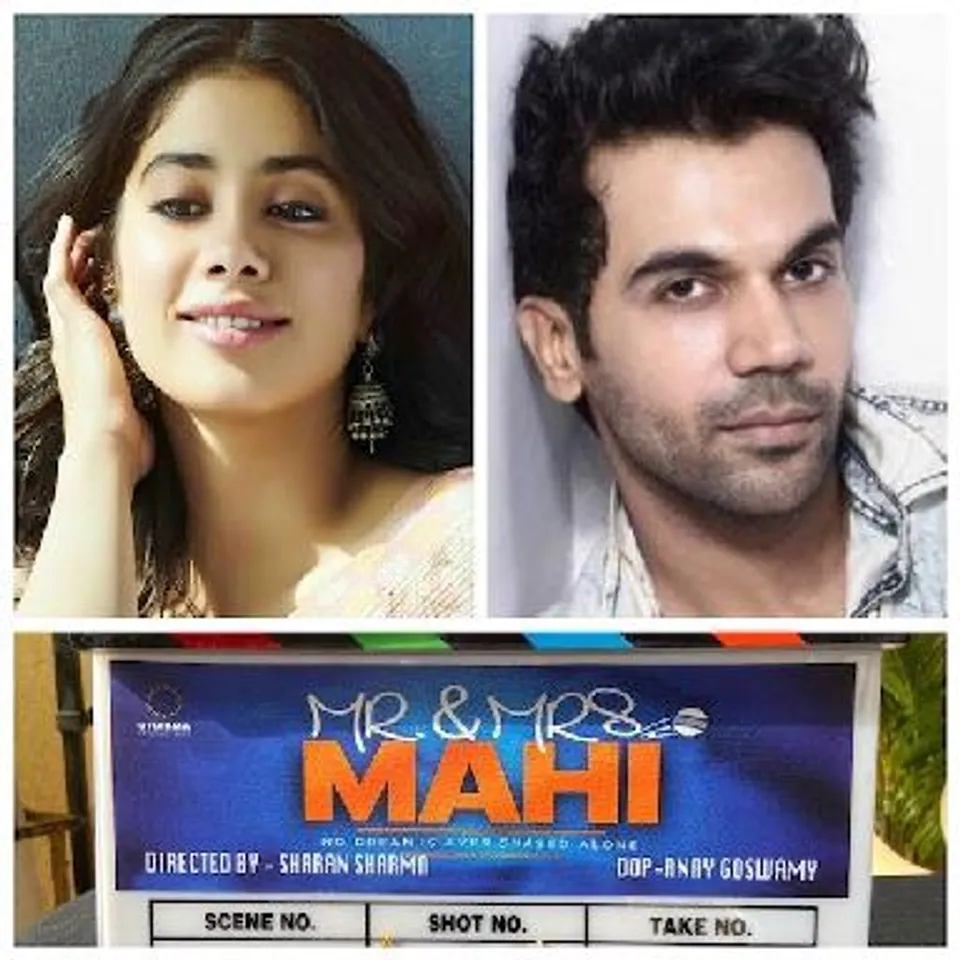 Mr And Mrs Mahi Goes On Floors With Rajkummar Rao and Janhvi Kapoor