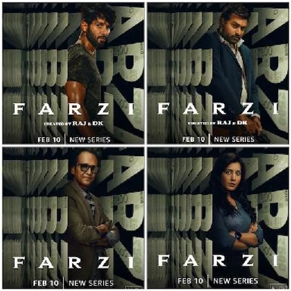 Raj And DK Unveils Farzi Theme Music