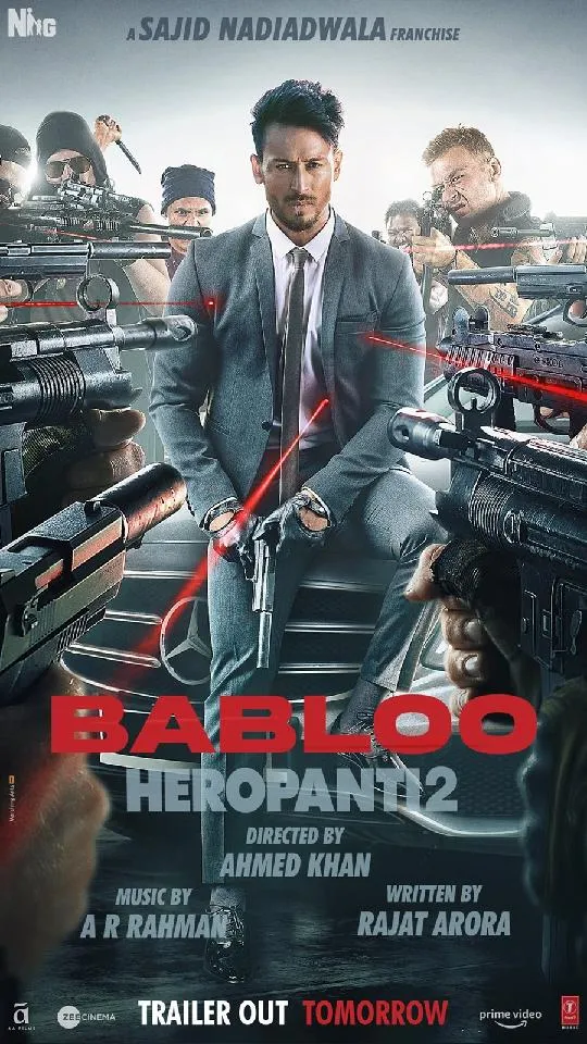 Tiger Shroff As Babloo Of Heropanti 2 Is Back