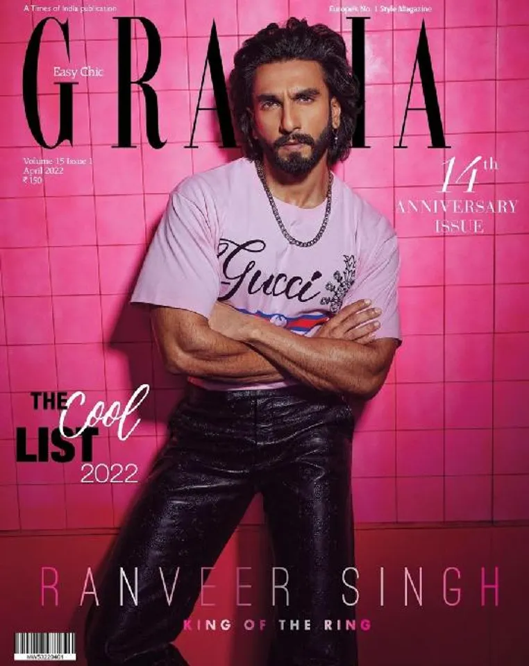 King Of The Ring – Ranveer Singh Turns Grazia Cover Star