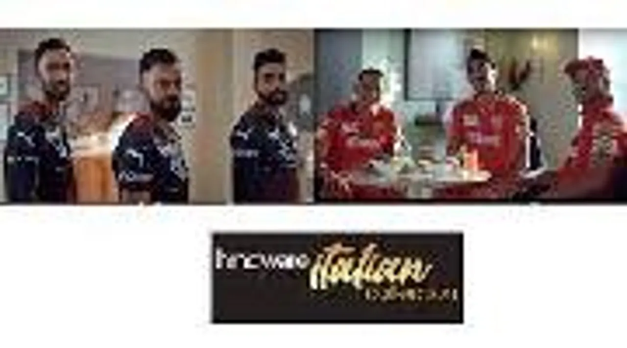 Hindware's New TVC Campaign 5 Star Hotel like Bathrooms Featuring Cricket Stars from Punjab Kings and Royal Challengers Bangalore
