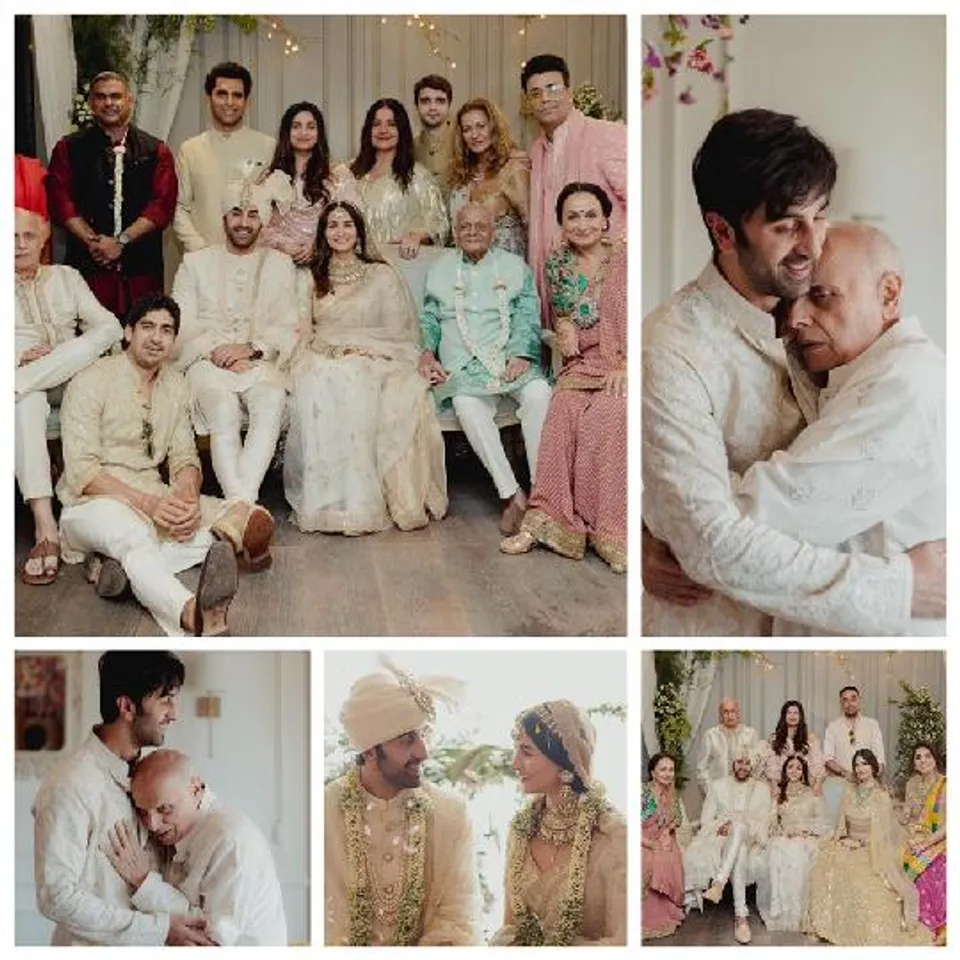 Pooja Bhatt, Shaheen Bhatt, Soni Razdan And Riddhima Kapoor Shares Candid Pictures From Alia And Ranbir’s Wedding