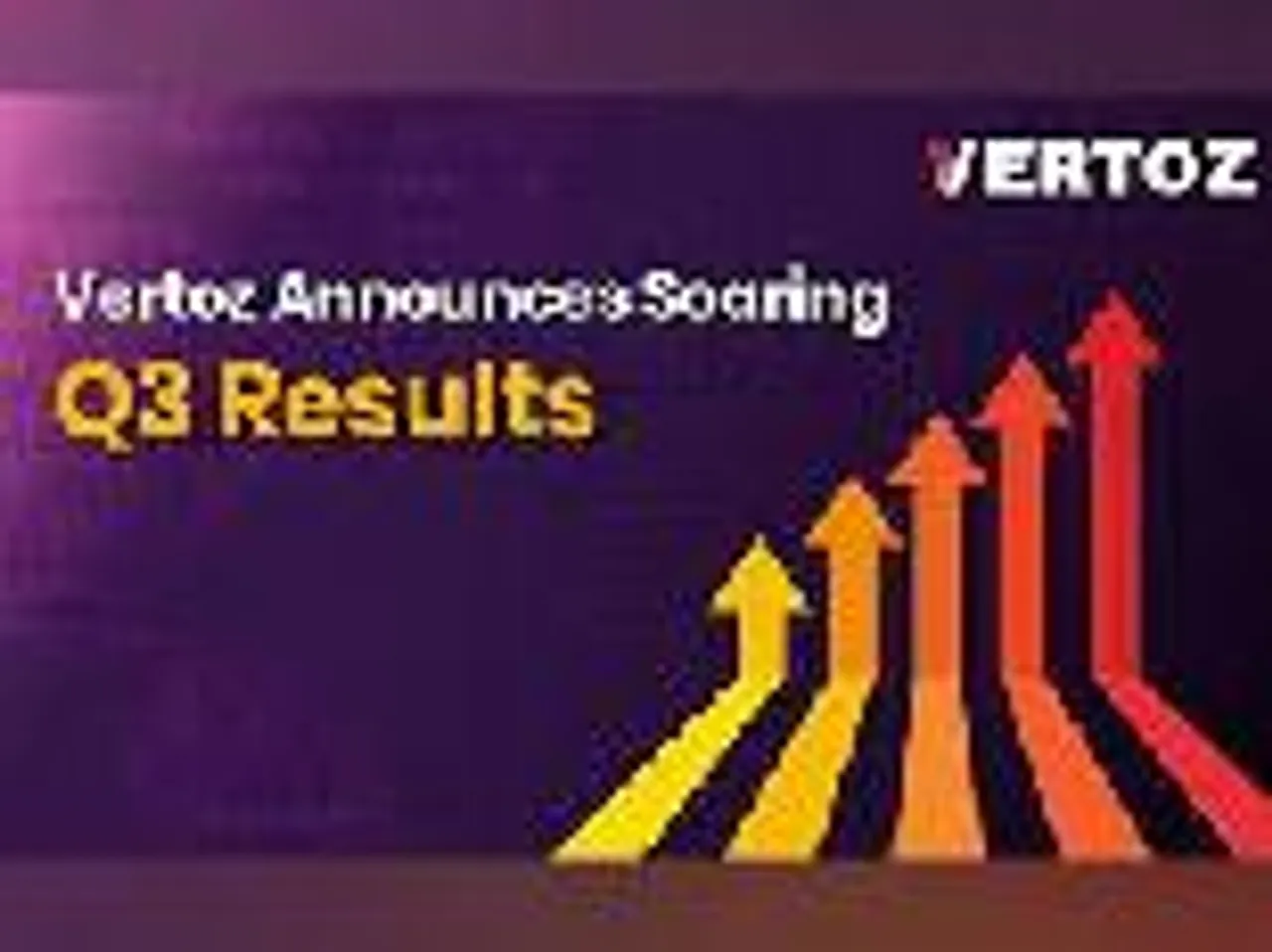 Vertoz Announces Soaring Q3 Results: Y-o-Y Total Revenue Rises by 78.13 Percent