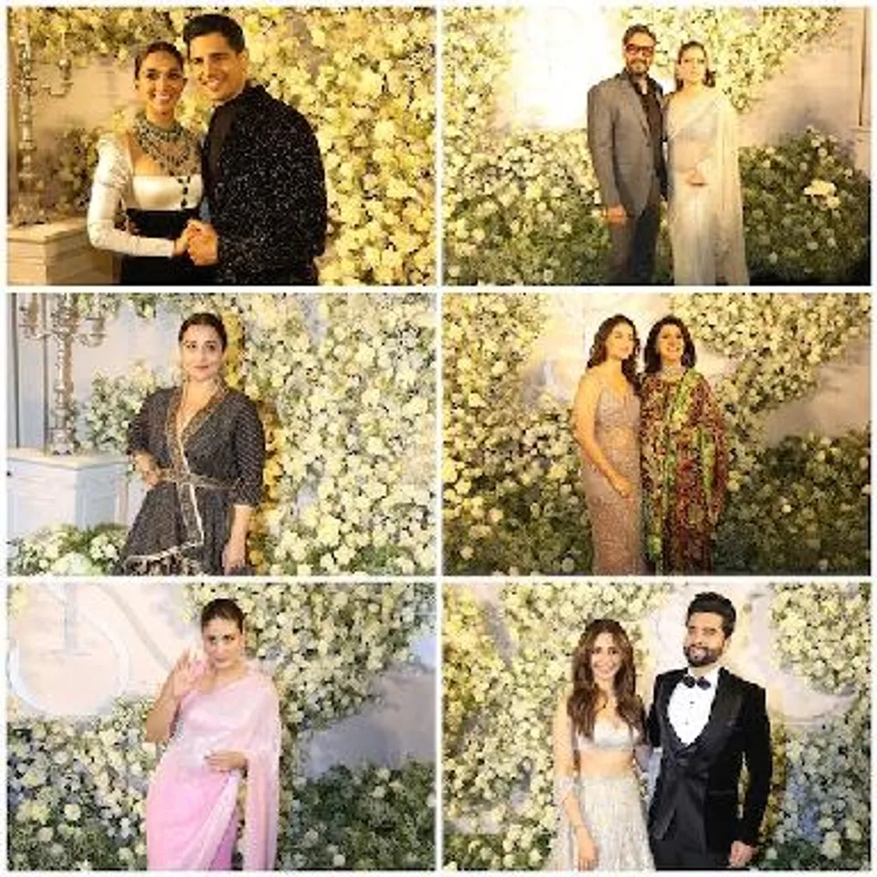 A Star-Studded Reception Of Kiara And Sidharth