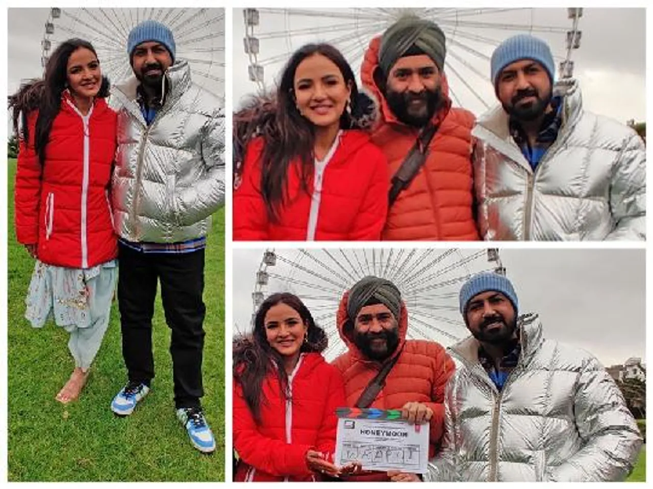 Gippy Grewal And Jasmin Bhasin Wraps Honeymoon In UK