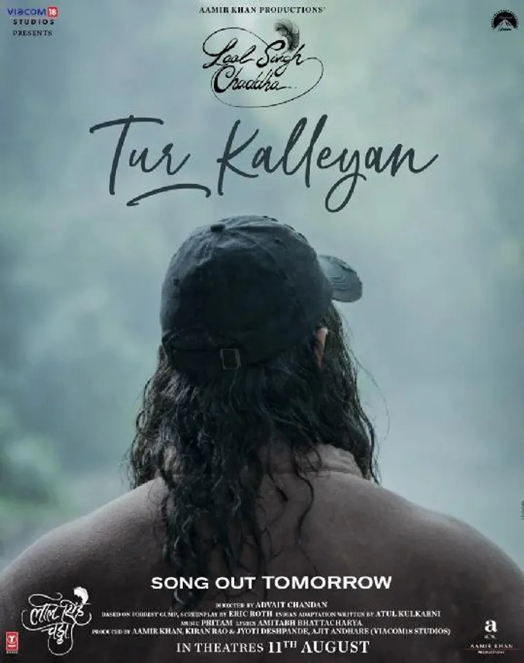 Tur Kalleyan From Laal Singh Chaddha Out Tomorrow