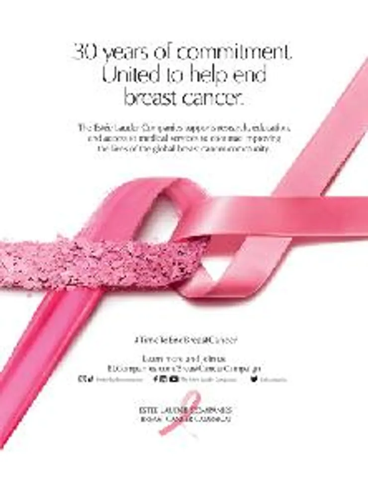 The Estée Lauder Companies Launches 2022 Breast Cancer Campaign to Honor 30th Anniversary and Positively Impact the Global Breast Cancer Community