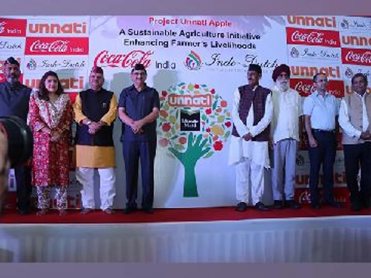 Coca Cola India and Indo Dutch Horticulture Technologies Felicitate Exemplary Farmers of Project Unnati in Uttarakhand
