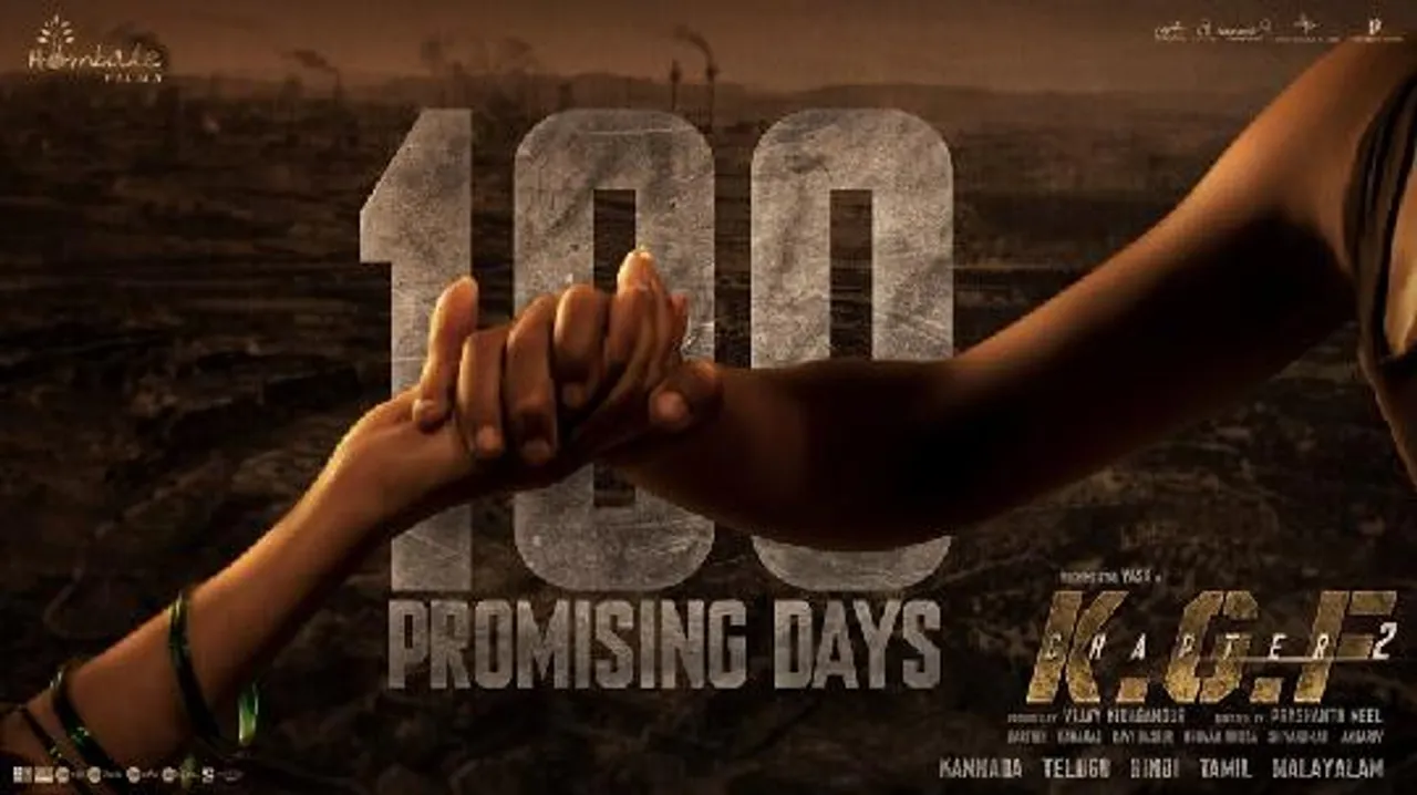 Hombale Films Celebrates 100 Monster Days Of KGF2