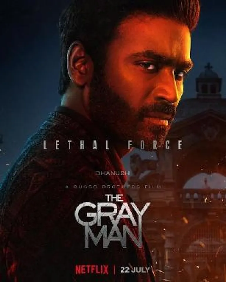Dhanush Unveils His First Look From The Gray Man