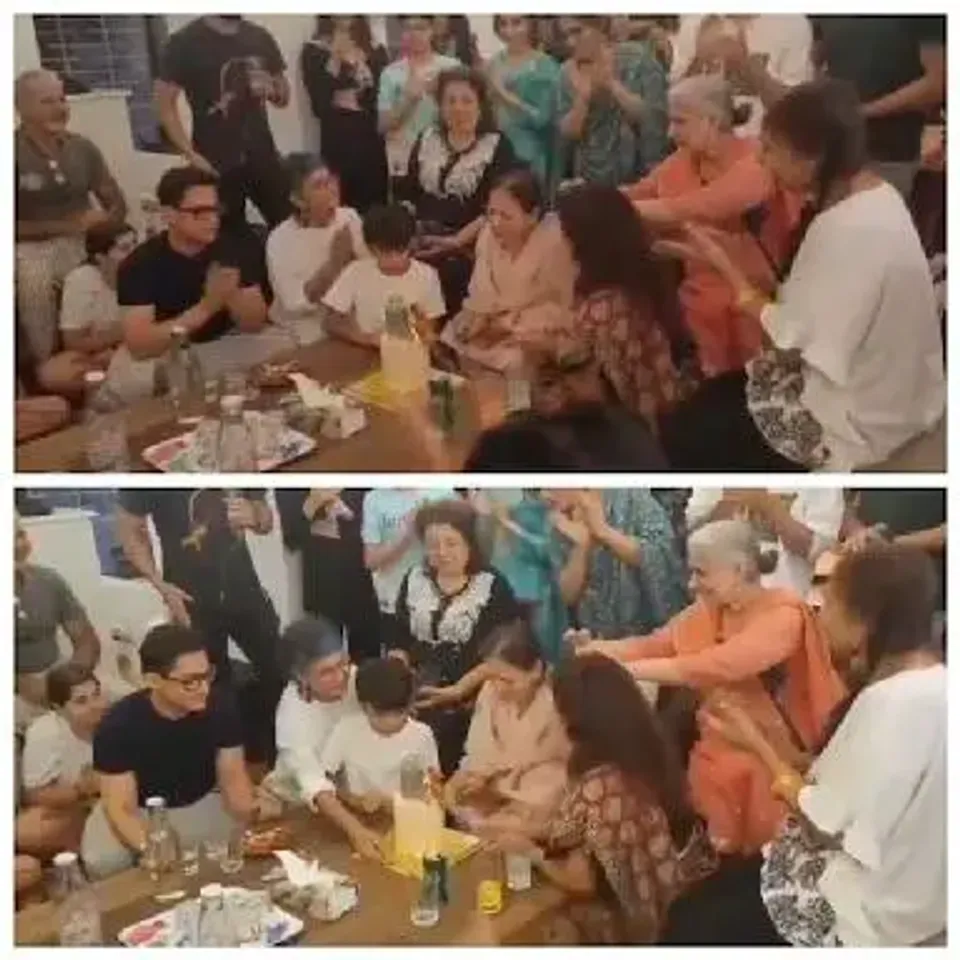 Aamir Khan Celebrates His Mother’s Birthday With Family