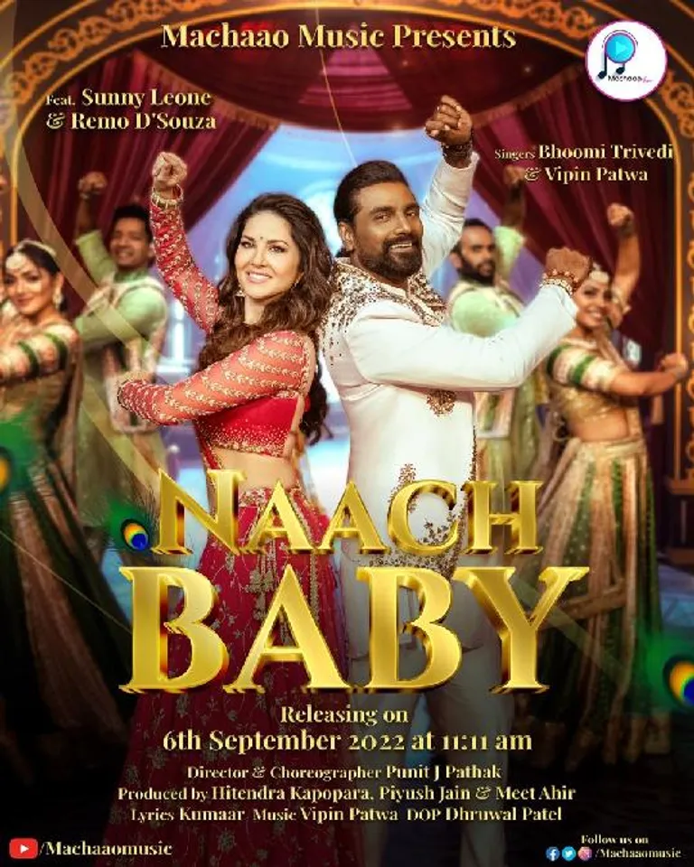 Sunny Leone And Remo Dsouza In Naach Baby, First Look Out