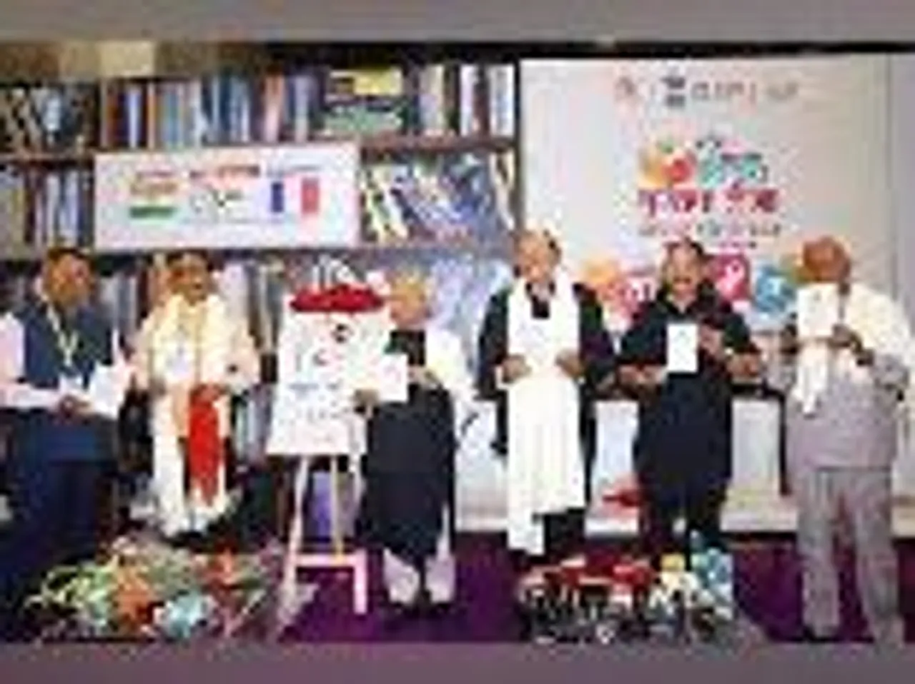 Ex. MP and Minister D.P. Yadav's Book Waqt Sakshi Hai Released at the World Book Fair, New Delhi