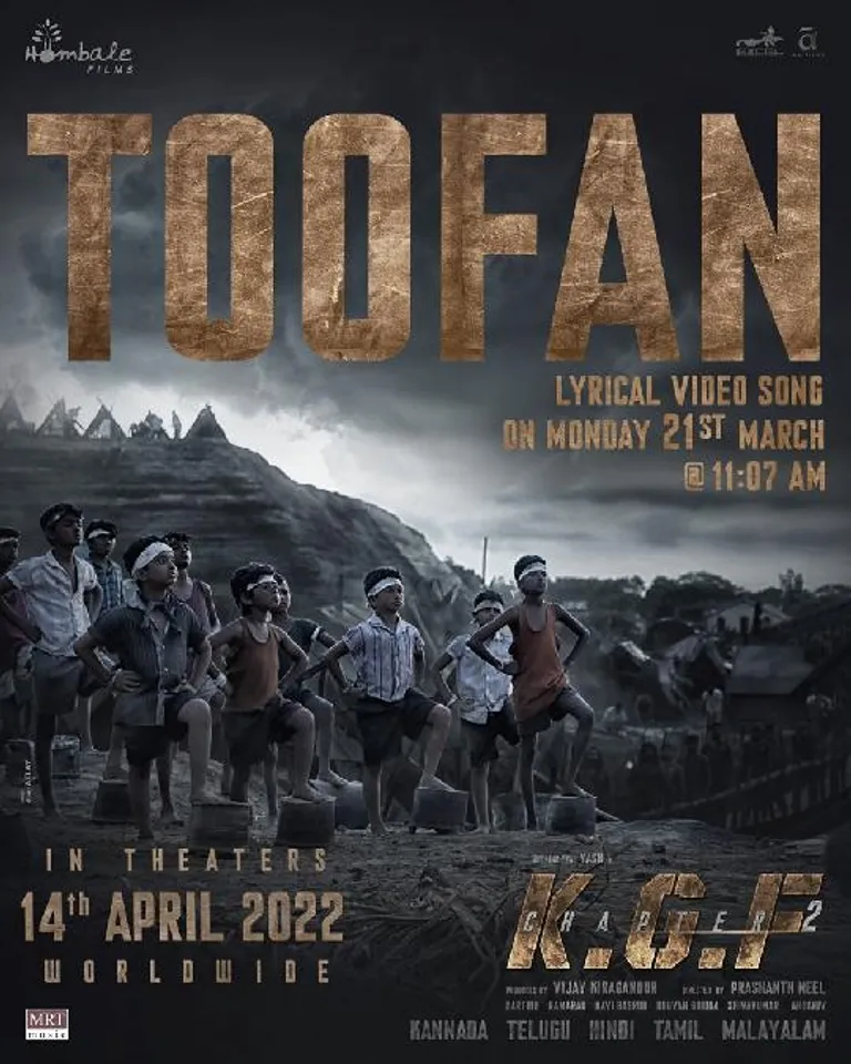 Sanjay Dutt Confirms Toofan From KGF Chapter 2