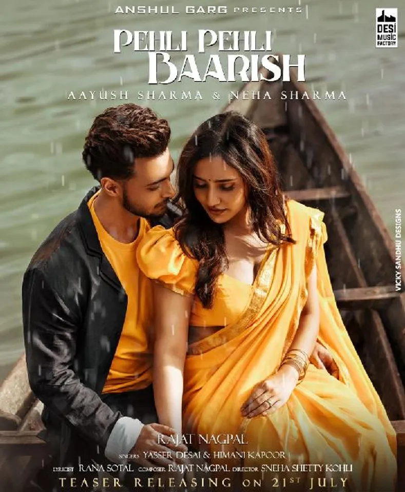 Aayush Sharma Unveils Pehli Pehli Baarish’s First Look