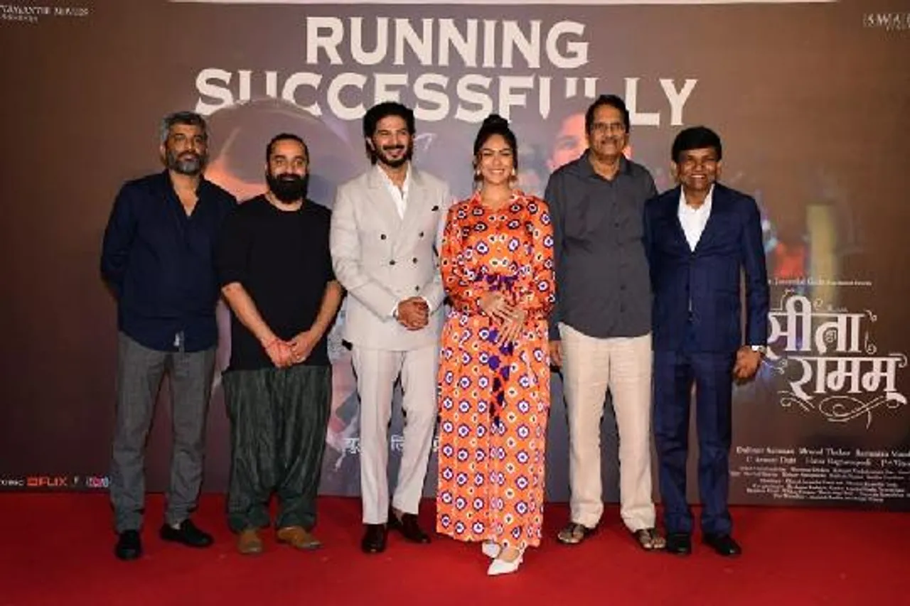 Mrunal Thakur and Dulquer Salmaan express gratitude on the success of Sita Ramam