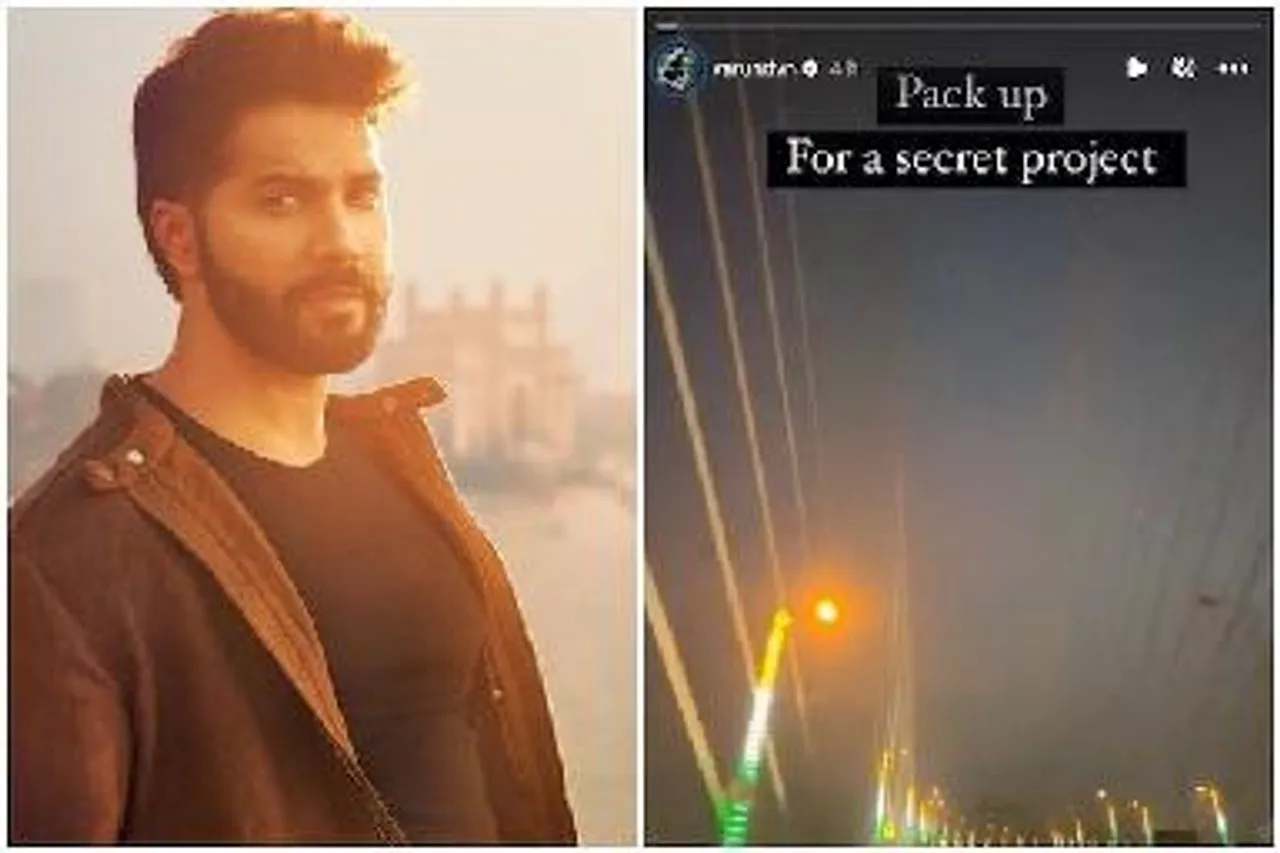 Varun Dhawan Teases Fans About A Secret Project