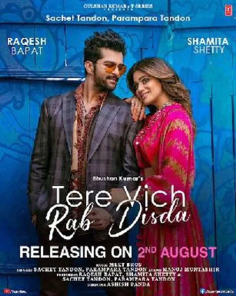 Shamita Shetty And Raqesh Bapat In Tere Vich Rab Disda