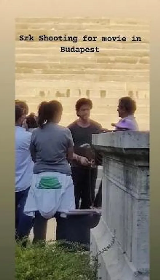 Shah Rukh Khan In Budapest For Dunki