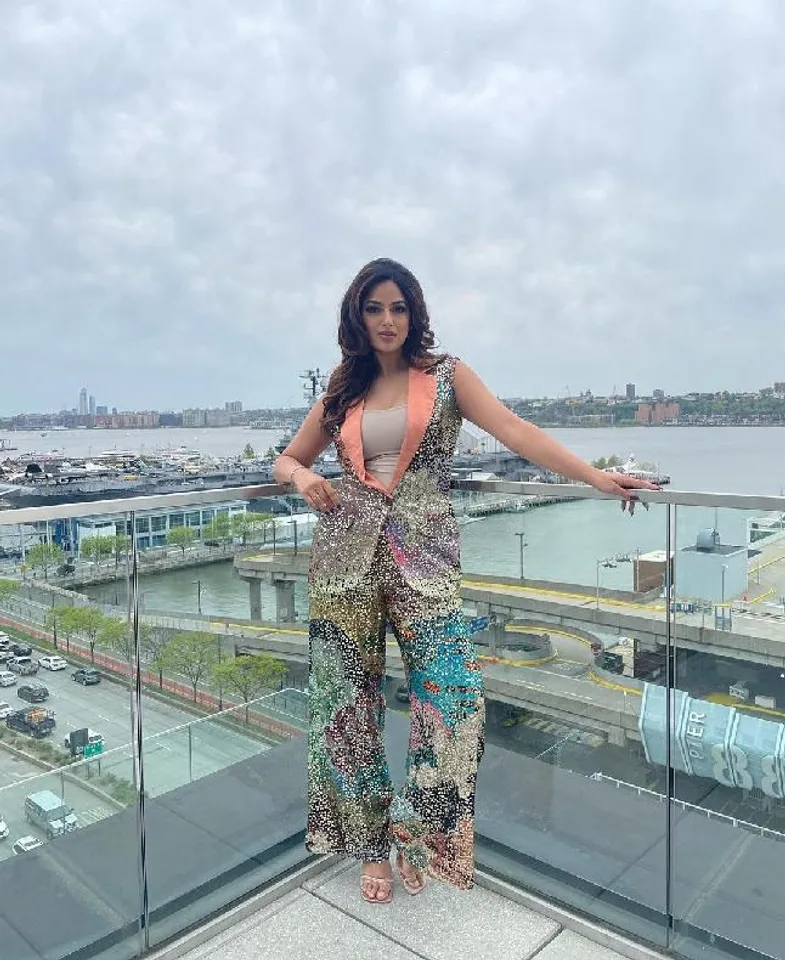 New York Fashion Inspo: Harnaaz Sandhu's Unforgettable Outfit That Has Everyone Talking