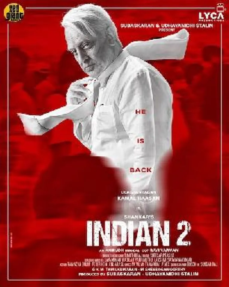 Red Giant Movies And Lyca Productions Join Hands for Kamal Haasan starrer Indian 2