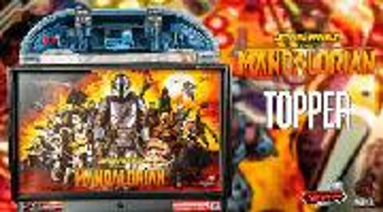 Stern Pinball Launches New The Mandalorian™ Topper Pinball Machine Accessory