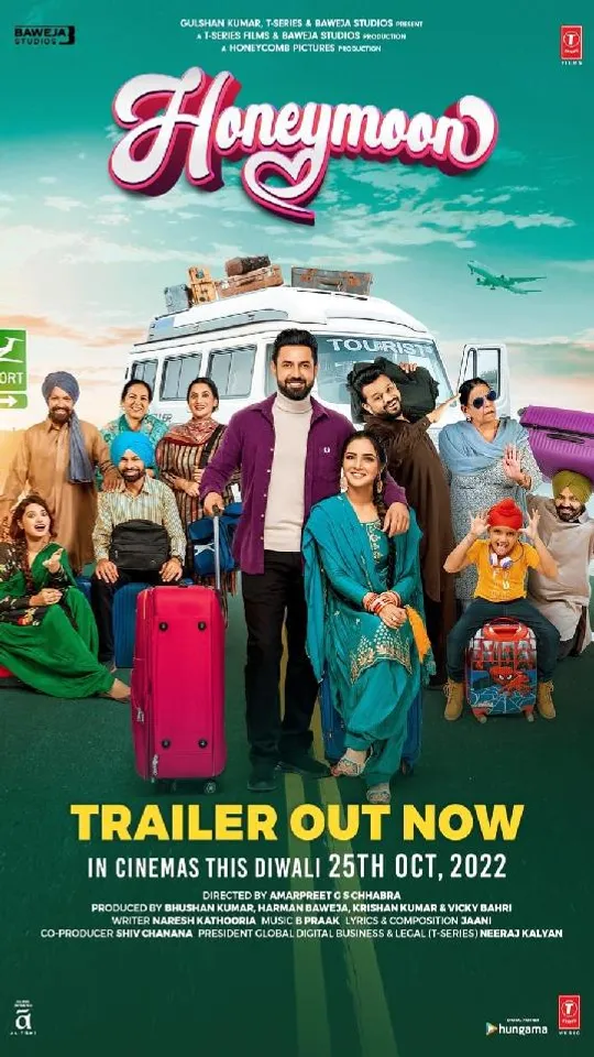 Honeymoon Trailer Goes Viral Starring Gippy Grewal And Jasmin Bhasin