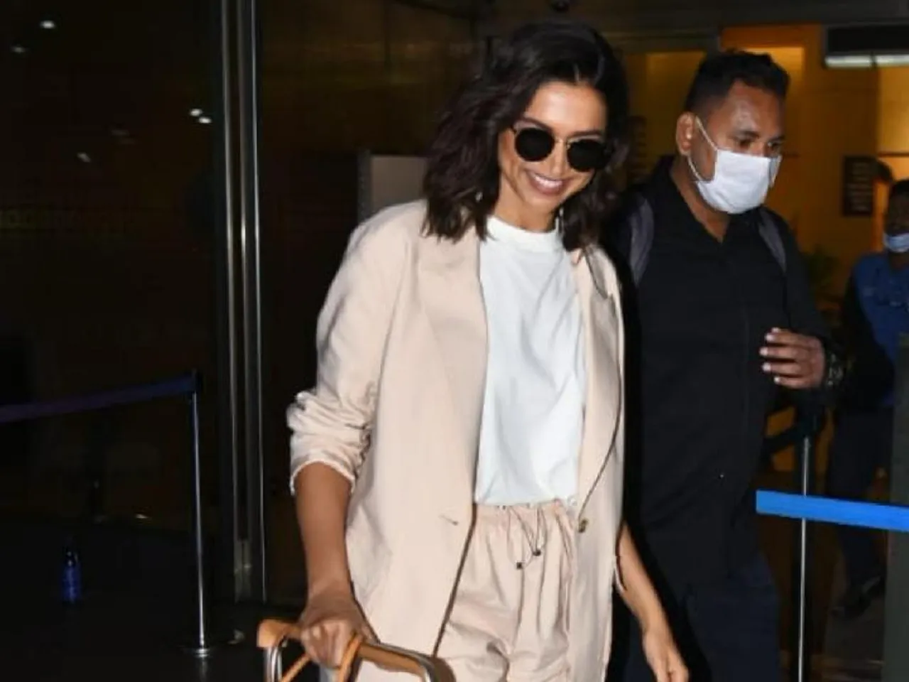 Deepika Padukone Spotted At Airport