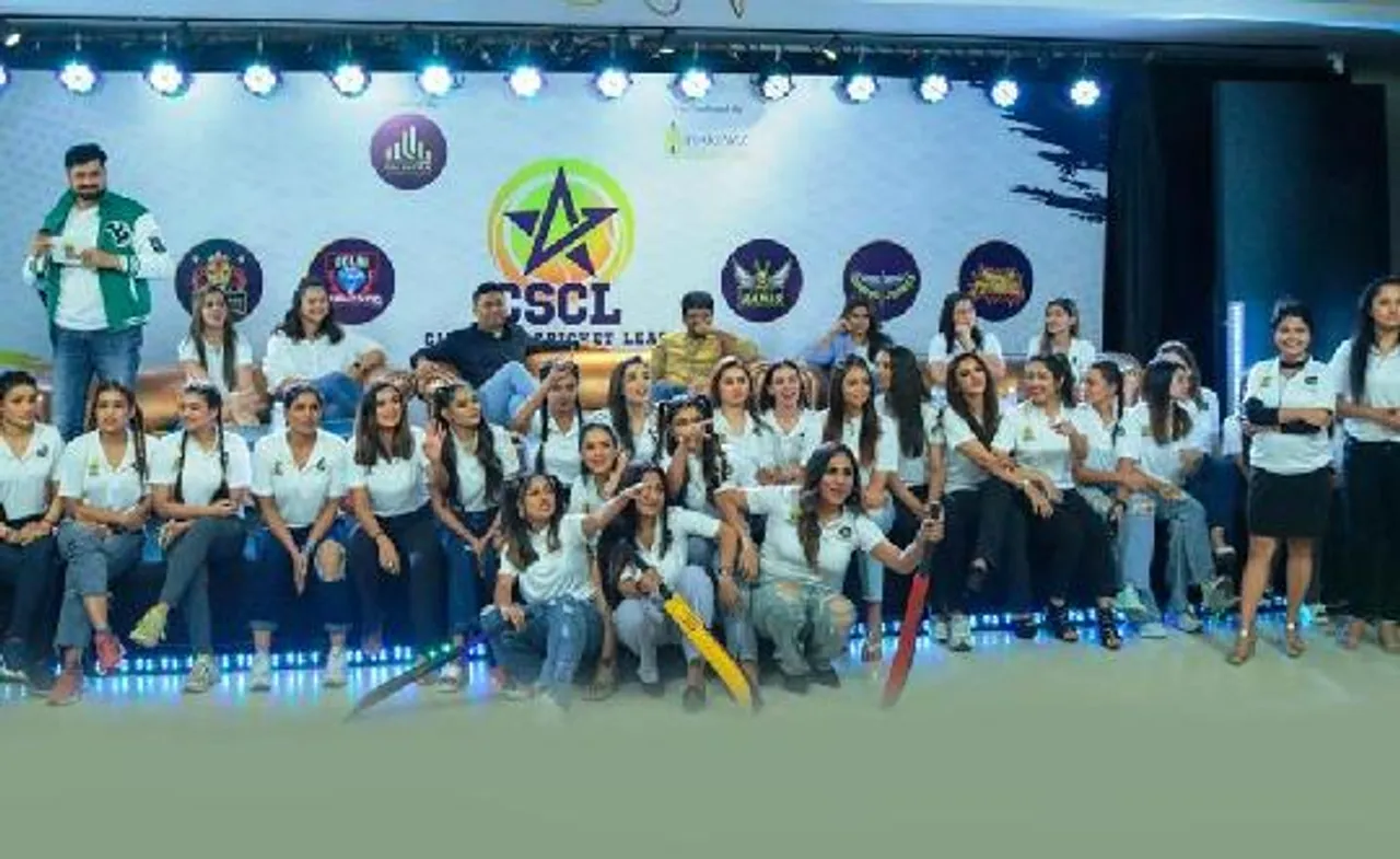 Cine Star Cricket League Launched with television and entertainment Industry’s Divas!