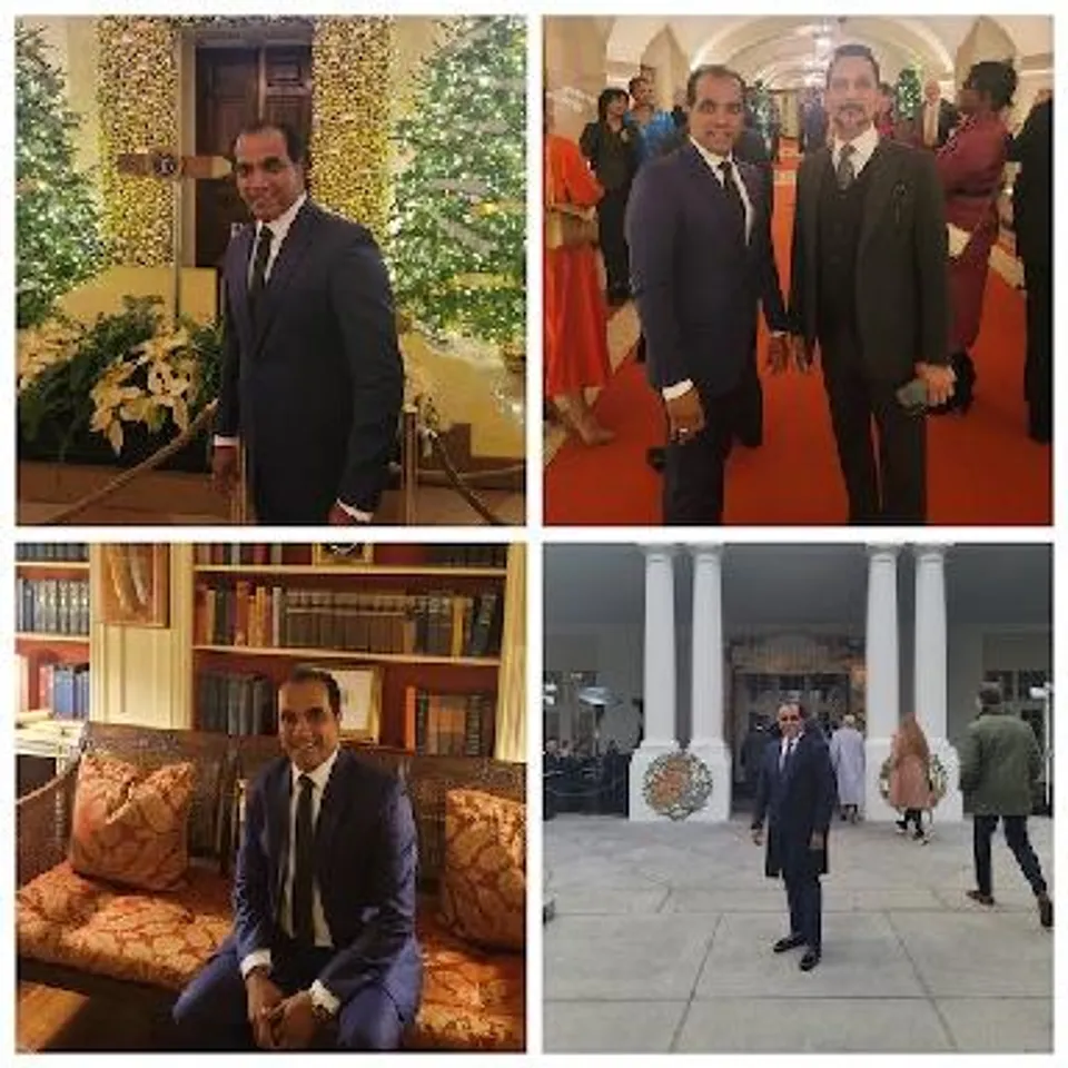 Media Giant Navroz Prasla Honour The Special White House Reception Holiday Invite