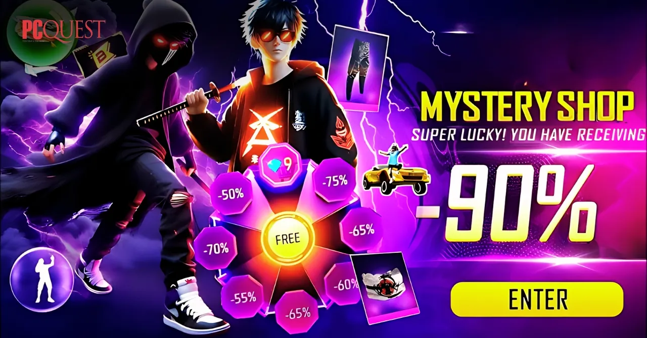 Free Fire MAX Mystery Shop for Nov 2024