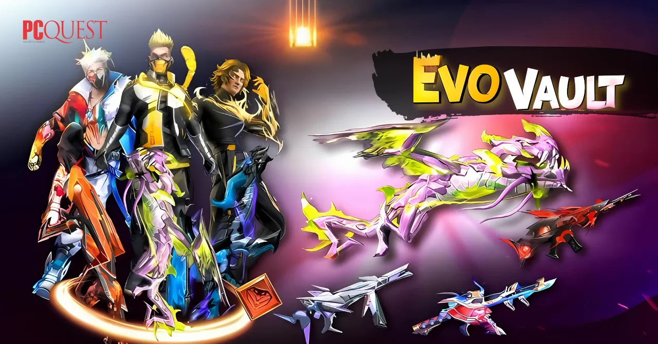 Free Fire MAX Evo Vault and Happy New Year Event- Free Legendary Guns