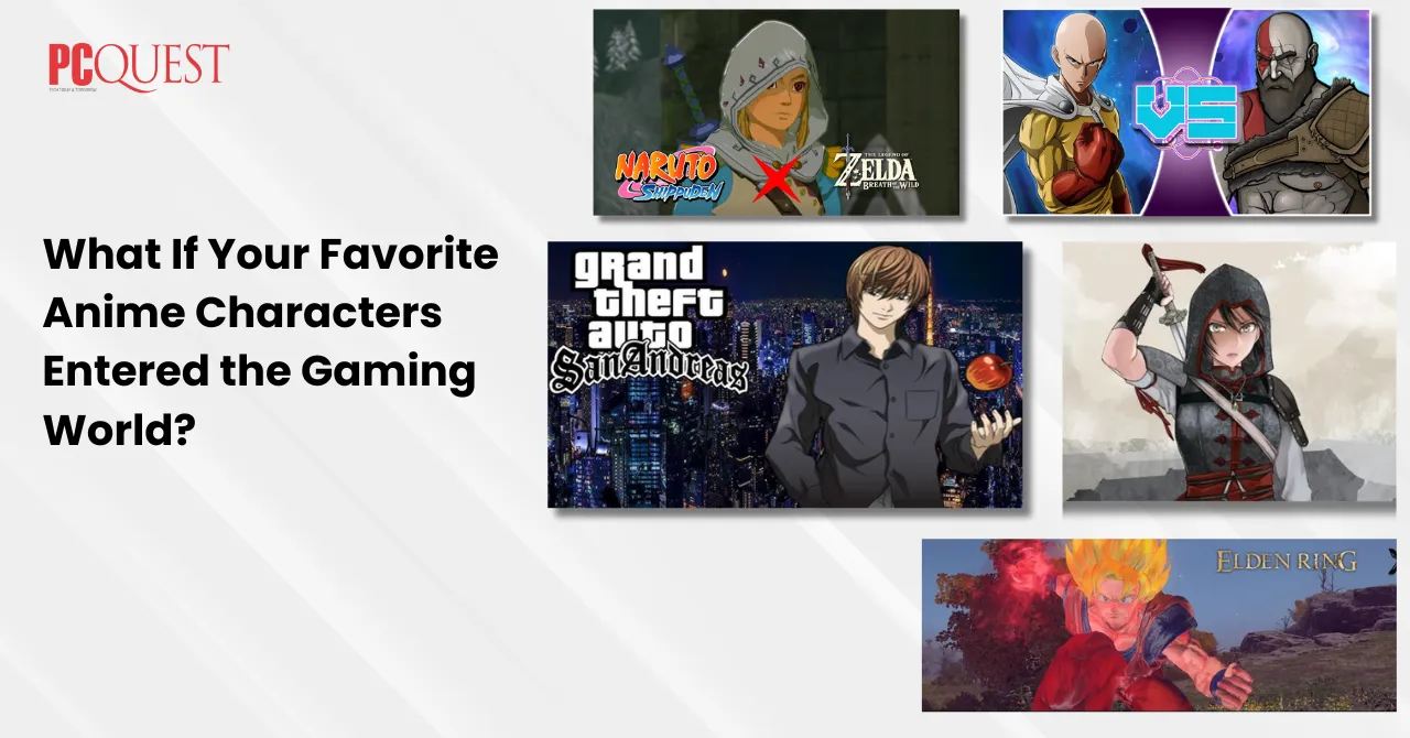 What If Your Favorite Anime Characters Entered the Gaming World