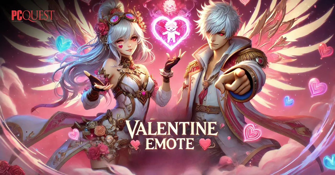 Free Fire MAX Valentine’s Day Emote Royale Event Launched-Unlock Cozy Love Emotes